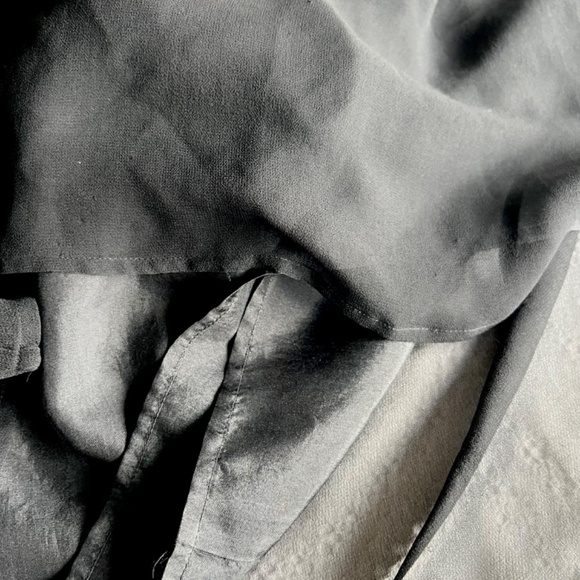 Cache Creek black silk long dress, flowy - Picture 4 of 4